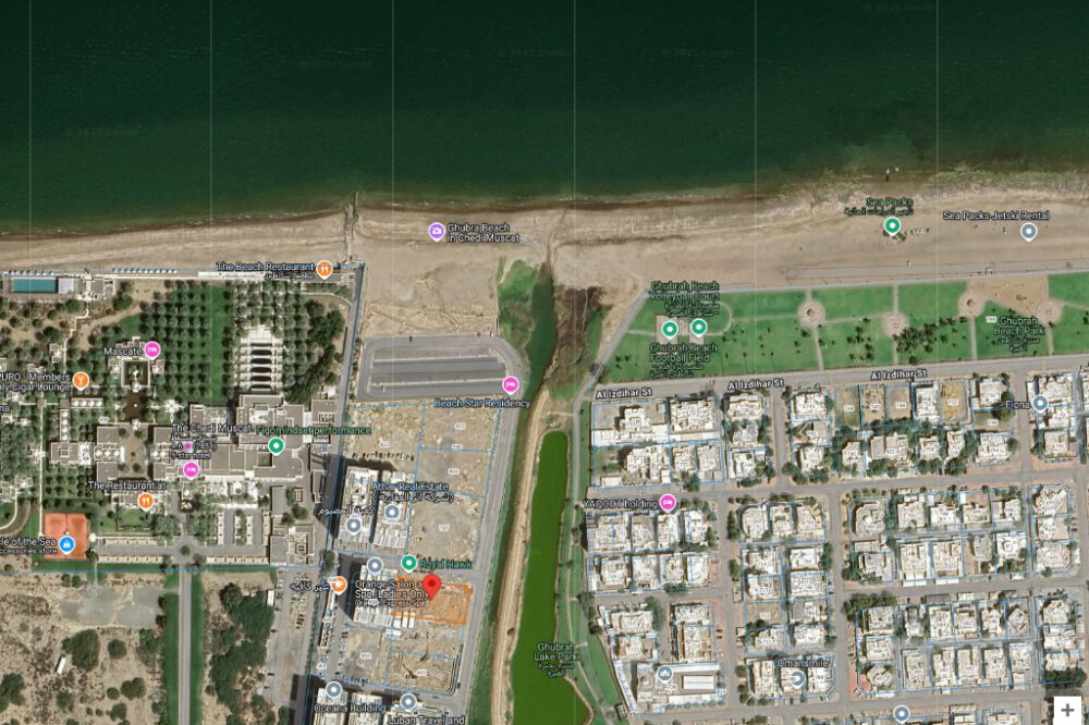 Residential and commercial land on the sea for sale