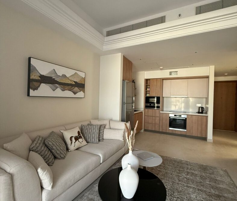 Experience luxurious living in a brand-new 1BHK apartment at the Mand