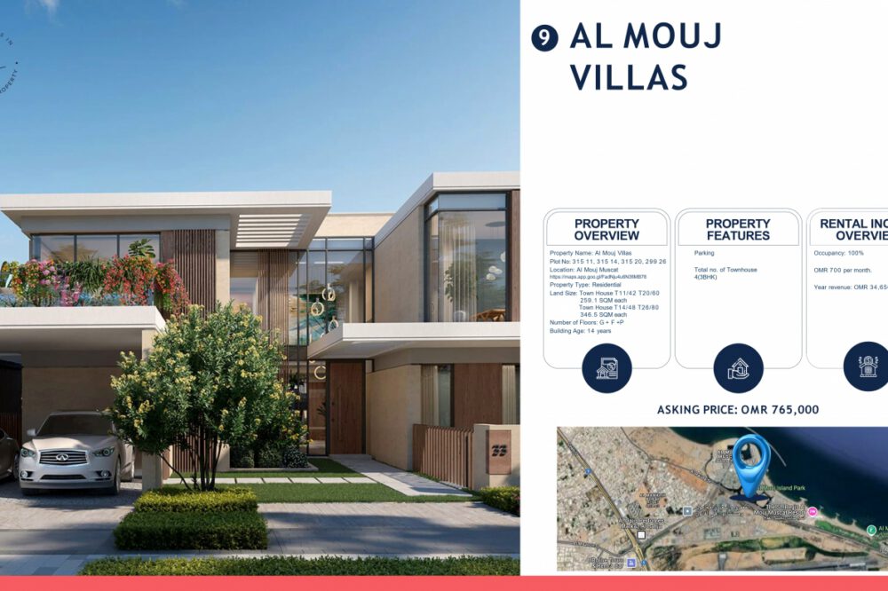 Al Mouj Villas  4 Premium Townhouses